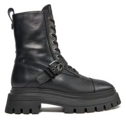 Trapery Stuart Weitzman. Czarne śniegowce i trapery damskie Stuart Weitzman. Za 3,349.00 zł.