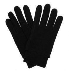 Czarne Męskie Rękawiczki, Polarowe, Jesienno-Zimowe. Czarne rękawiczki męskie Pako Jeans, na zimę, bez wzorów, z polaru, eleganckie. Za 29.00 zł.
