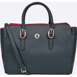 Tommy Hilfiger - Torebka. Szare torby na ramię damskie Tommy Hilfiger. Za 629.90 zł.