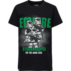 Koszulka "CM-50100" w kolorze czarnym. T-shirty dla chłopców marki LEGO Wear. W wyprzedaży za 29.95 zł.