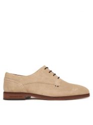 Tommy Hilfiger Półbuty Dress FM0FM05776 Beżowy. Brązowe półbuty na co dzień męskie Tommy Hilfiger, ze skóry, bez zapięcia. Za 569.99 zł.