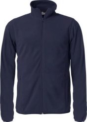Clique Basic Micro Fleece Kurtka – 100% poliester, antipilling. Niebieskie kurtki męskie CLIQUE, m, bez wzorów, z polaru, bez kaptura. Za 163.08 zł.