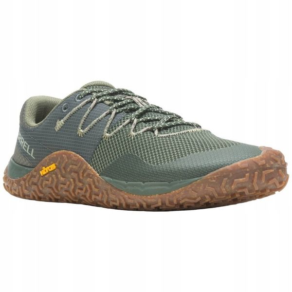 Merrell Trail Glove 7 J067655 Zielone 42. Zielone buty sportowe męskie Merrell, bez zapięcia. Za 477.09 zł.