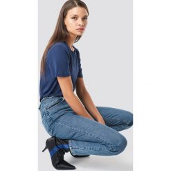 NA-KD Basic T-shirt basic - Blue. T-shirty damskie marki NA-KD Basic. Za 40.95 zł.