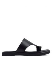 Lasocki Japonki LALITA WI23-LALITA-10 Czarny. Czarne klapki damskie Lasocki, bez wzorów, ze skóry, bez obcasa. Za 169.99 zł.