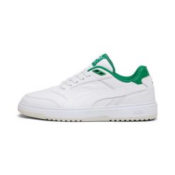 Buty Sportowe Puma Doublecourt. Białe obuwie sportowe damskie Puma, bez wzorów, ze skóry, trekkingowe. Za 347.75 zł.