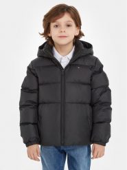 Tommy Hilfiger Kurtka zimowa Essential KB0KB08341 D Czarny Regular Fit. Czarne buty zimowe chłopięce Tommy Hilfiger, na zimę, bez wzorów, z syntetyku, bez kaptura. Za 799.99 zł.