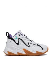 Shaq Sneakersy CEO-CP40-HC2400-K Biały. Białe buty sportowe chłopięce Shaq, bez wzorów, z materiału, bez zapięcia. Za 169.99 zł.