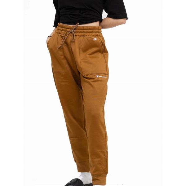 Spodnie Damskie Champion. Brązowe spodnie materiałowe damskie Champion, bez wzorów. Za 179.00 zł.