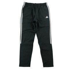 Second life - Spodnie dresowe męskie krój regularny czarne - Stan bardzo dobry. Czarne spodnie sportowe męskie Adidas, l, bez wzorów, z dresówki, do biegania. Za 106.46 zł.