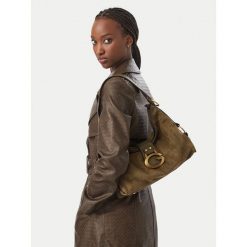 Torebka Guess. Zielone torebki do ręki damskie Guess, z aplikacjami, klasyczne, bez dodatków. Za 634.99 zł.