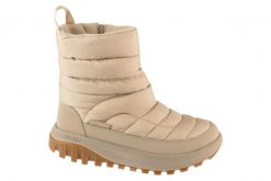 Buty zimowe damskie, Snowtrot Mid. Brązowe obuwie sportowe damskie Columbia, bez wzorów, z materiału, trekkingowe. Za 399.99 zł.