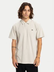 Quiksilver Polo Mw Pique Polo EQYKT04392 Beżowy Regular Fit. Brązowe koszulki polo męskie Quiksilver, m, bez wzorów, z bawełny, bez ramiączek. Za 149.99 zł.