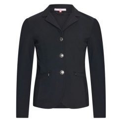 Kurtka jeździecka dla dziewczynek Imperial Riding Air Mesh. Czarne kurtki i płaszcze dla dziewczynek IMPERIAL RIDING, bez wzorów, z materiału, bez kaptura. Za 689.00 zł.