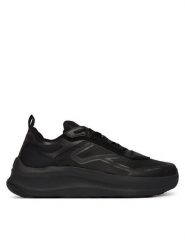 Calvin Klein Sneakersy Chunky Run Laceup Stripe Ny HM0HM02160 Czarny. Czarne buty sportowe męskie Calvin Klein, z materiału, bez zapięcia. Za 569.99 zł.