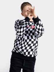 Coccodrillo Bluza WC4132101RAJ Czarny Regular Fit. Czarne bluzy dla chłopców COCCODRILLO, bez wzorów, z bawełny, bez ramiączek, bez kaptura. Za 99.99 zł.