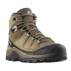Buty trekkingowe męskie Salomon Quest Rove Mid Gtx. Brązowe trekkingi męskie Salomon, za kostkę, trekkingowe. Za 659.99 zł.