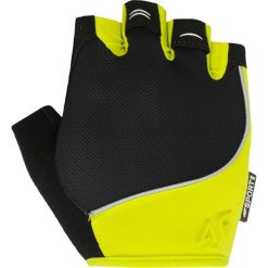 Rękawiczki rowerowe uniseks RRU204 - soczysta zieleń neon. Rękawiczki damskie marki 4f. Za 69.99 zł.