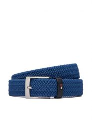 Tommy Hilfiger Pasek Adan 3.5 Elastic AM0AM13824 Granatowy. Niebieskie paski damskie Tommy Hilfiger, bez wzorów, z materiału. Za 209.99 zł.