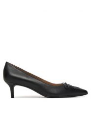 LAUREN RALPH LAUREN Szpilki 802P06371001 Czarny. Czarne szpilki damskie Lauren Ralph Lauren, bez wzorów, ze skóry, bez obcasa, bez zapięcia. Za 729.99 zł.