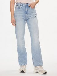 Calvin Klein Jeans Jeansy J20J222779 Niebieski Straight Fit. Niebieskie jeansy damskie Calvin Klein Jeans. Za 349.99 zł.