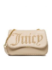 Juicy Couture Torebka EO-BEJXT8798WVP Beżowy. Brązowe torebki do ręki damskie Juicy Couture, bez wzorów, z materiału, bez dodatków. Za 279.99 zł.