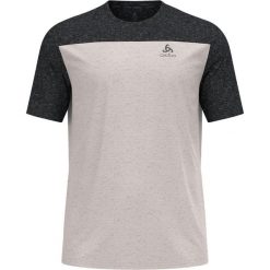 Koszulka tech. męska Odlo T-shirt crew neck s/s X-ALP LINENCOOL. Czarne t-shirty męskie Odlo, m, bez wzorów, bez kołnierzyka. Za 299.99 zł.