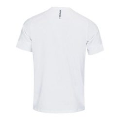 Koszulka z krótkim rękawem męska TOPSPIN. Czerwone koszulki sportowe męskie Head, m, bez wzorów, z poliesteru, bez kołnierzyka, bez ramiączek. W wyprzedaży za 140.00 zł.