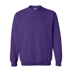 Bluza Rozpinana Z Grubej Mieszanki Dla Dorosłych Unisex. Fioletowe bluzy męskie Gildan, m, bez wzorów, bez kaptura. Za 63.99 zł.