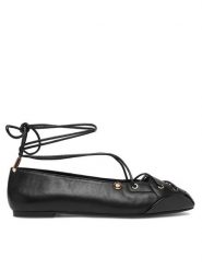 Liu Jo Baleriny Brigitte 17 SF6079 PX532 Czarny. Czarne baleriny damskie Liu Jo, bez wzorów, ze skóry, bez obcasa. Za 659.99 zł.