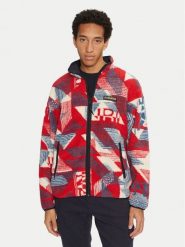 Napapijri Polar T-Argient NP0A4HZJ Czerwony Regular Fit. Czerwone bluzy męskie Napapijri, m, bez wzorów, z polaru, bez kaptura. Za 489.99 zł.