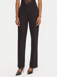 Guess Spodnie materiałowe W5YB66 KCMU2 Czarny Regular Fit. Czarne spodnie materiałowe damskie Guess, s, z aplikacjami, z materiału. Za 349.99 zł.