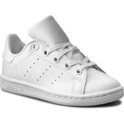 Buty adidas - Stan Smith C BA8388 Ftwwht/Ftwwht/Ftwwht. Półbuty dziewczęce marki Adidas. W wyprzedaży za 189.00 zł.
