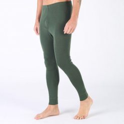 Legginsy termoaktywne męskie Woolona Atlas 100% Merino. Zielone legginsy sportowe męskie WOOLONA, m, bez wzorów, z wełny, trekkingowe. W wyprzedaży za 297.00 zł.
