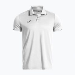 Koszulka polo tenisowa męska Joma Torneo Polo. Białe koszulki polo męskie Joma, l, bez wzorów, z elastanu, klasyczne, bez ramiączek. Za 179.99 zł.