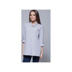 Luźna koszula oversize szara H010. Koszule damskie marki Harmony. Za 135.00 zł.