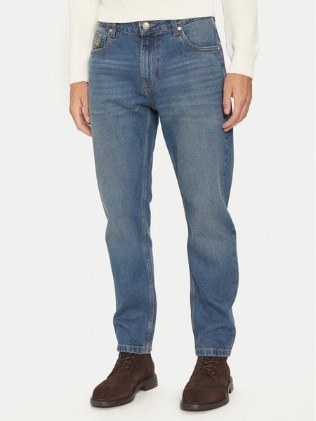 La Martina Jeansy ZMT014 DM106 Granatowy Regular Fit. Niebieskie jeansy męskie La Martina. Za 659.99 zł.