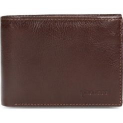 Portfel męski. Brązowe portfele męskie Gino Rossi, ze skóry. W wyprzedaży za 209.90 zł.