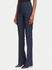 Rinascimento Spodnie materiałowe CFC0130140003 Granatowy Flare Fit. Niebieskie spodnie materiałowe damskie Rinascimento, s, bez wzorów, z materiału. Za 464.99 zł.