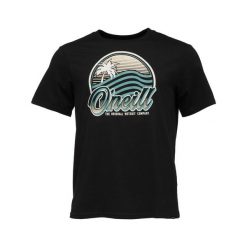 T-shirt męski O'Neill Wave T-shirt z krótkim rękawem. Czarne t-shirty męskie O'Neill, m, bez wzorów, sportowe, bez kołnierzyka. Za 122.00 zł.