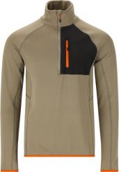 Bluza rozpinana Whistler Helge. Zielone bluzy sportowe damskie Whistler, uniwersalny, bez wzorów, z materiału, bez kaptura, trekkingowe. Za 164.50 zł.