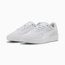 Buty sportowe damskie Puma COURT LALLY SD 40073405. Białe obuwie sportowe damskie Puma, bez wzorów, z gumy. Za 178.56 zł.