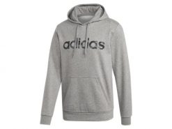 Bluza męska z kapturem ADIDAS CAMO LINEAR SWEATSHIRT S. Szare bluzy męskie Adidas, m, bez wzorów, z bawełny, z kapturem. Za 229.00 zł.