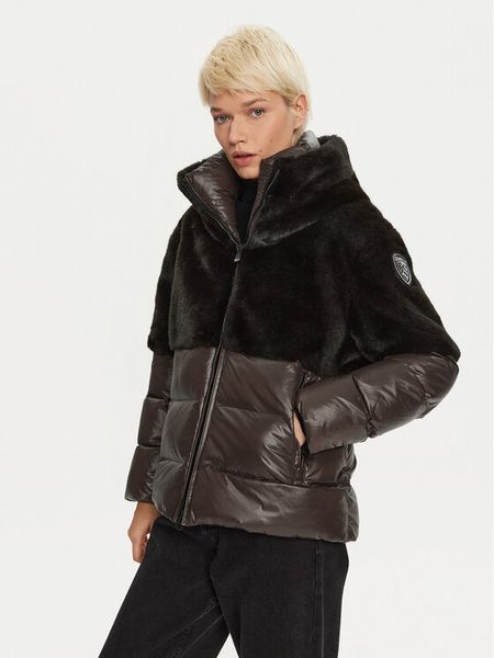 Blauer Kurtka zimowa 24WBLDC02290 Brązowy Regular Fit. Brązowe kurtki damskie Blauer, na zimę, m, bez wzorów, z syntetyku, bez kaptura. Za 1,259.00 zł.