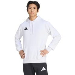 Bluza męska adidas Entrada 26 Hoody. Białe bluzy męskie Adidas, m, bez wzorów, z bawełny, z kapturem. Za 134.99 zł.
