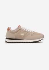 Beżowe Buty Sportowe Sneakersy z Ozdobną Aplikacją Salintia. Brązowe buty sportowe męskie Born2be, z jeansu, bez zapięcia. Za 79.99 zł.