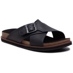Klapki Timberland. Czarne klapki męskie Timberland. Za 269.99 zł.