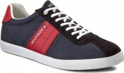 BUTY MĘSKIE TOMMY HILFIGER TRAMPKI TH r.41-46. Trampki męskie Tommy Hilfiger, bez wzorów, bez zapięcia. Za 219.00 zł.