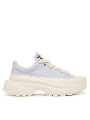 Converse Trampki Run Star Crush Lace A24219C Niebieski jasny. Niebieskie trampki i tenisówki damskie Converse, bez wzorów, z materiału, retro, bez zapięcia. Za 539.99 zł.