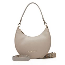 Torebka Valentino. Szare torebki do ręki damskie Valentino, bez wzorów, klasyczne, bez dodatków. Za 639.99 zł.